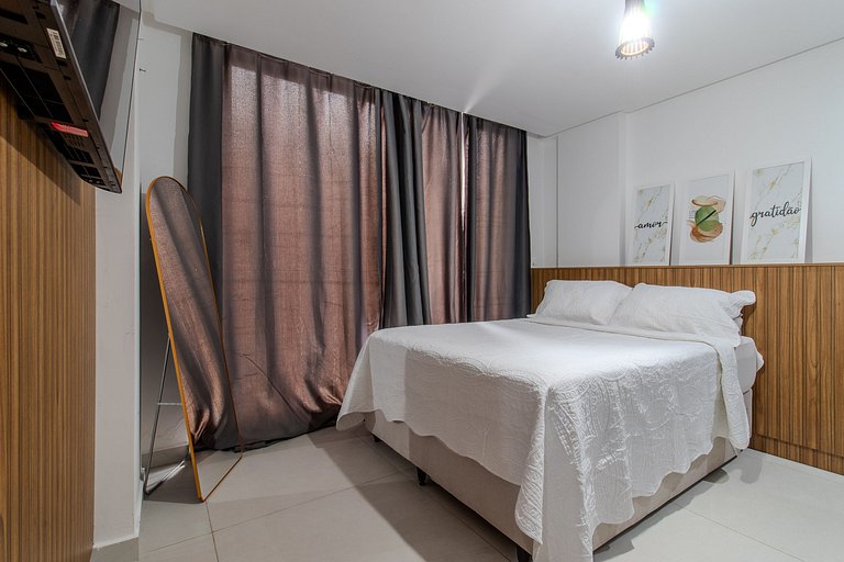 Flat pé na areia com vista mar 510 Breeze -MyFlats