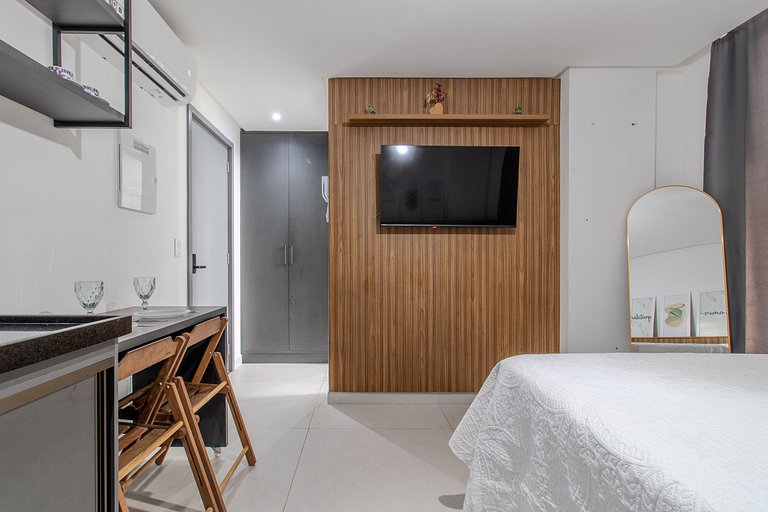 Flat pé na areia com vista mar 510 Breeze -MyFlats