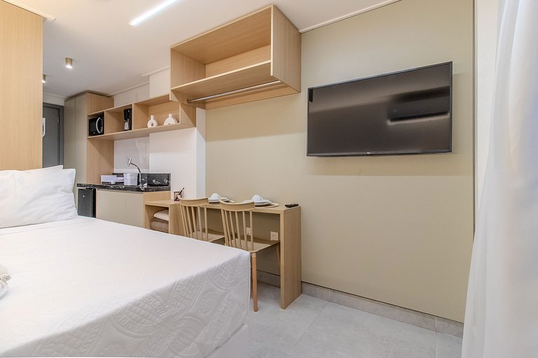 Flat a 50m do mar 140 Hit Cabo Branco - MyFlats