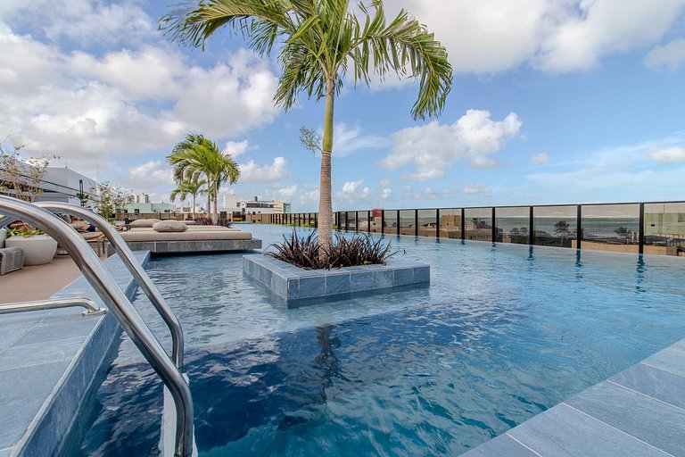 Flat a 50m do mar 140 Hit Cabo Branco - MyFlats