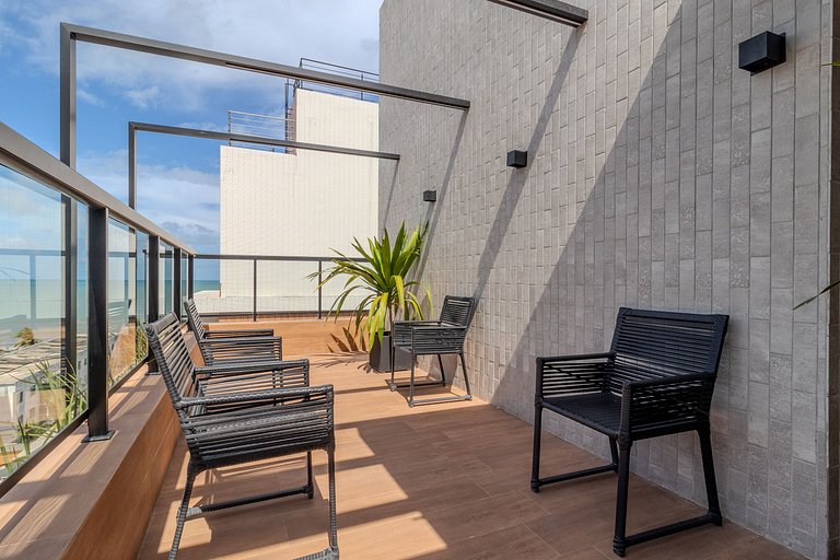 Flat a 50m do mar 205 Mares Cabo Branco - MyFlats