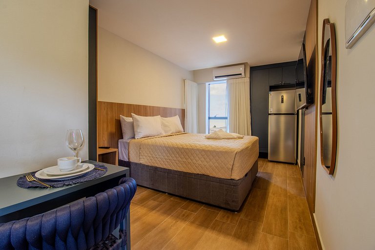 Flat a 50m do mar 401 Mares Cabo Branco - MyFlats