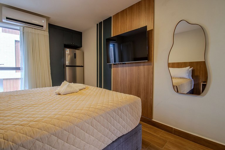 Flat a 50m do mar 401 Mares Cabo Branco - MyFlats