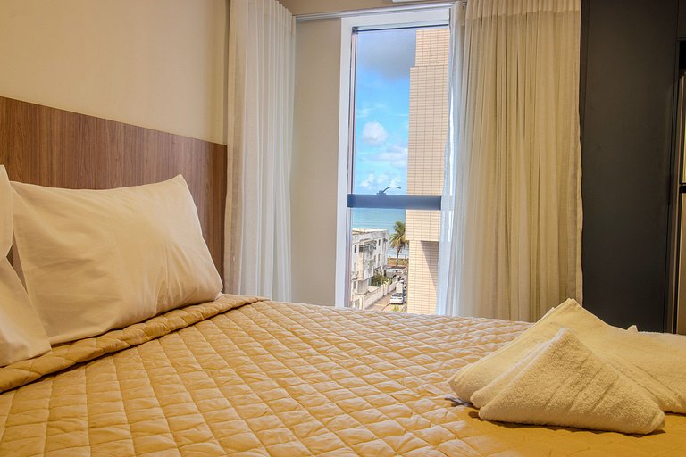 Flat a 100m do mar 401 Mares Cabo Branco - MyFlats