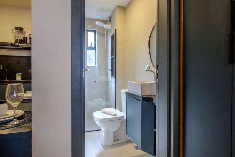 Flat a 50m do mar 401 Mares Cabo Branco - MyFlats