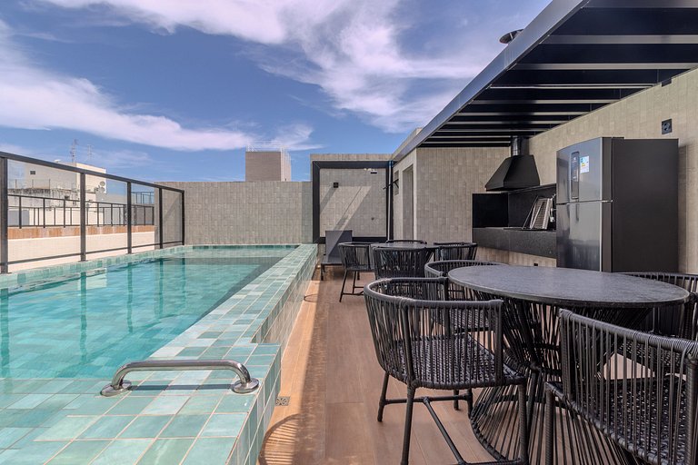 Flat a 50m do mar 401 Mares Cabo Branco - MyFlats