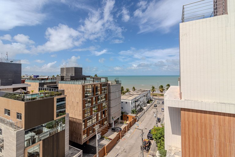 Flat a 50m do mar 401 Mares Cabo Branco - MyFlats