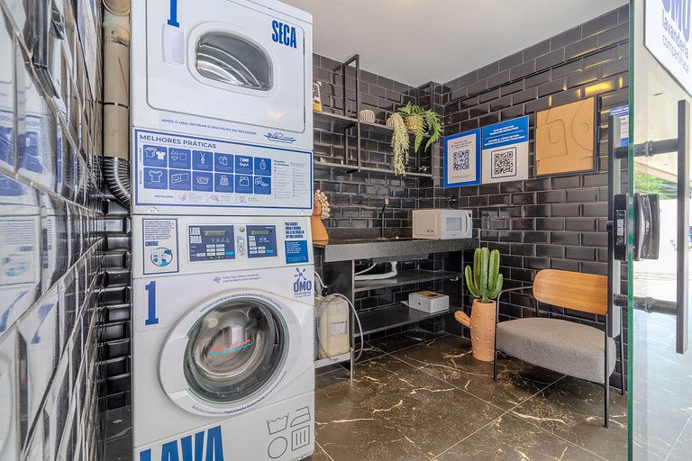 Flat a 100m do mar 401 Mares Cabo Branco - MyFlats