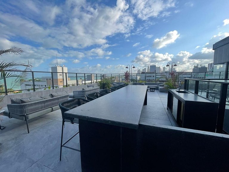 Flat a 100m da praia de Tambaú 621 Acqua - MyFlats