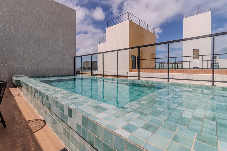 Flat a 50m do mar 401 Mares Cabo Branco - MyFlats