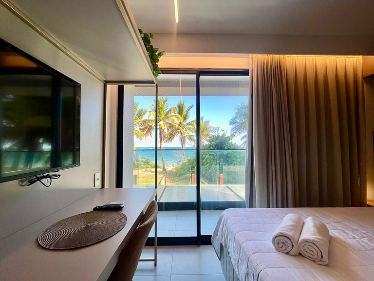 Flat pé na areia c/ vista mar 103 Restinga