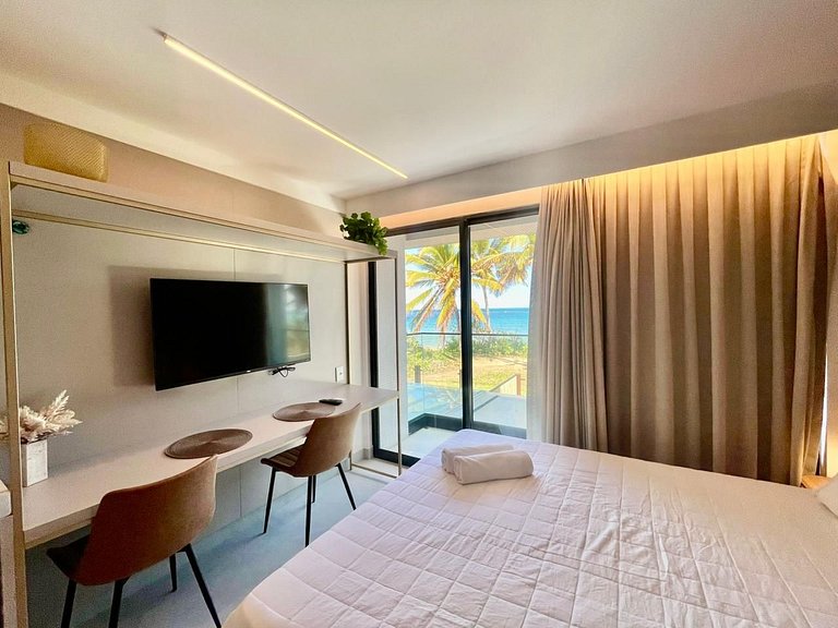 Flat pé na areia c/ vista mar 103 Restinga