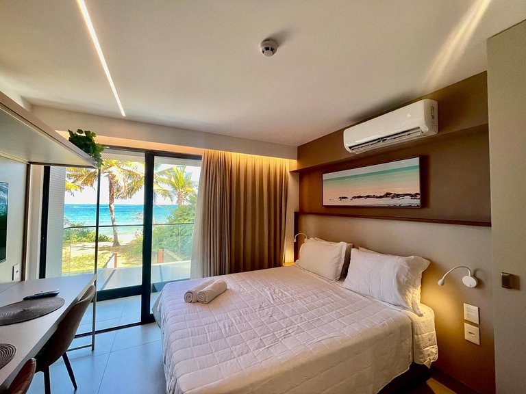 Flat pé na areia c/ vista mar 103 Restinga