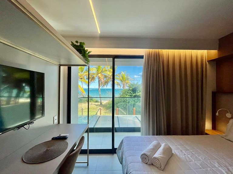 Flat pé na areia c/ vista mar 103 Restinga