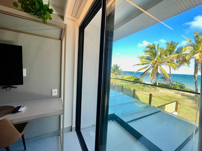 Flat pé na areia c/ vista mar 103 Restinga