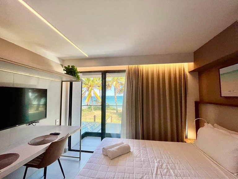 Flat pé na areia c/ vista mar 103 Restinga