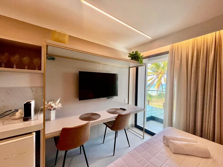 Flat pé na areia c/ vista mar 103 Restinga