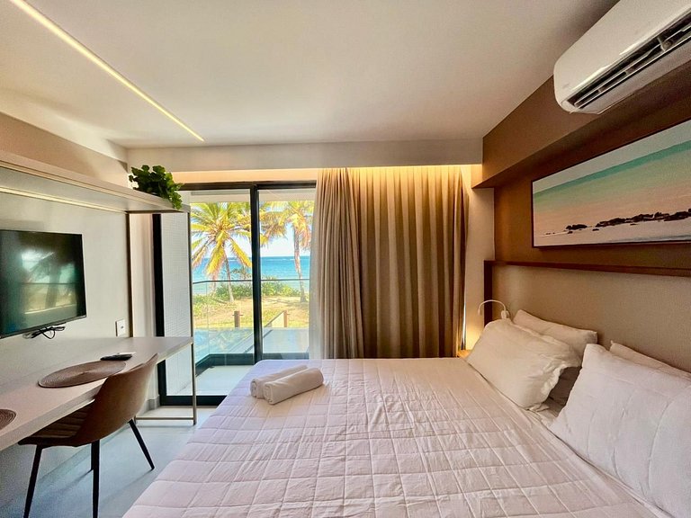 Flat pé na areia c/ vista mar 103 Restinga