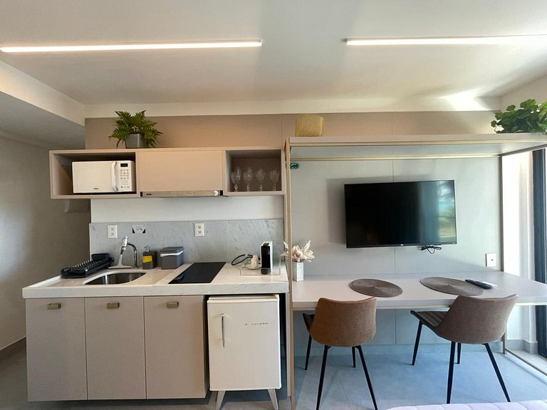 Flat pé na areia c/ vista mar 103 Restinga