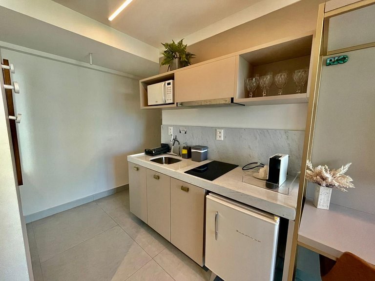 Flat pé na areia c/ vista mar 103 Restinga