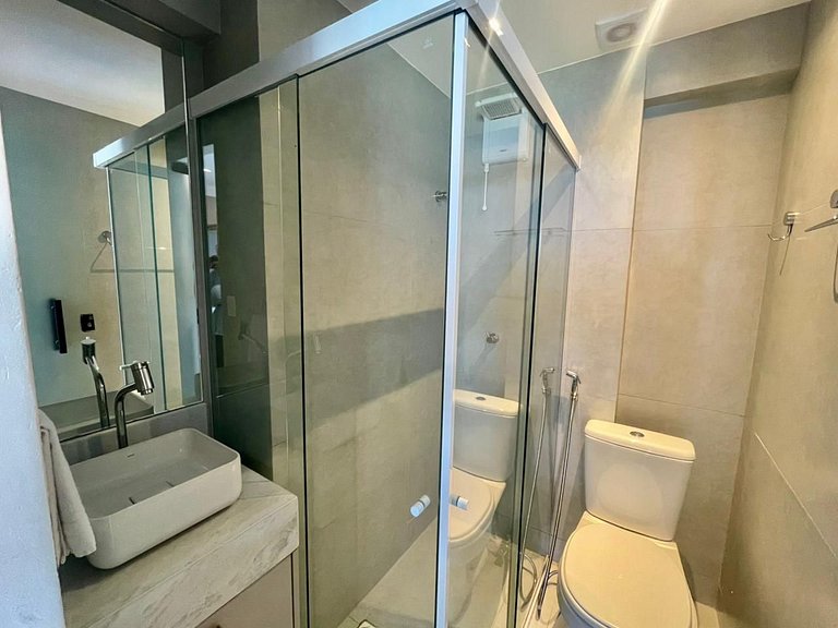 Flat pé na areia c/ vista mar 103 Restinga