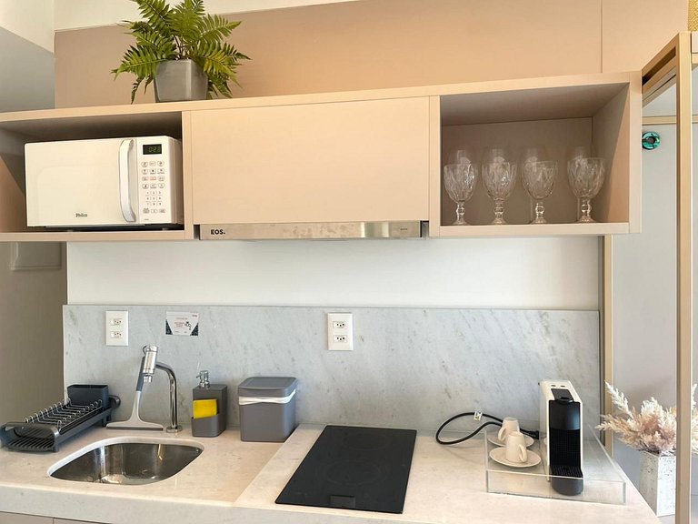 Flat pé na areia c/ vista mar 103 Restinga