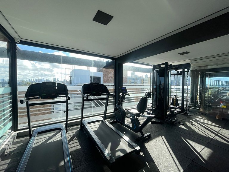 Flat pé na areia c/ vista mar 103 Restinga