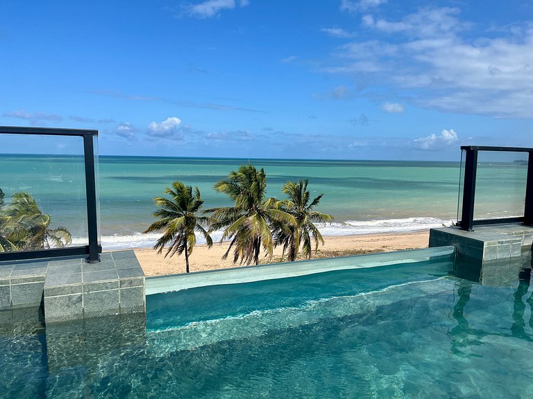 Flat pé na areia c/ vista mar 504 Breeze - MyFlats