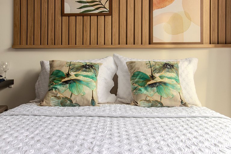 Flat pé na areia c/ vista mar 409 Breeze - MyFlats