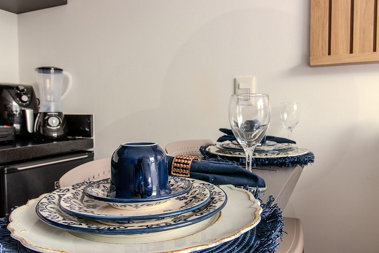 Flat pé na areia c/ vista mar 409 Breeze - MyFlats