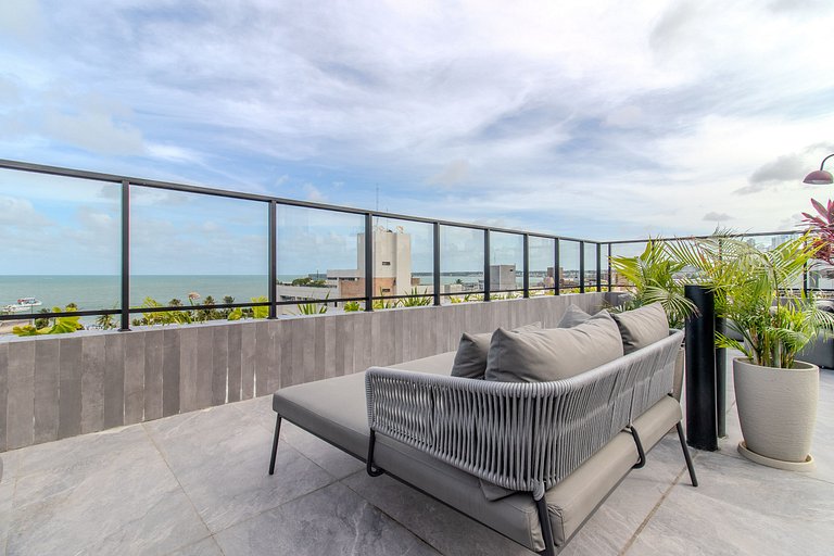 Flat a 100m da praia de Tambaú 521 Acqua - MyFlats