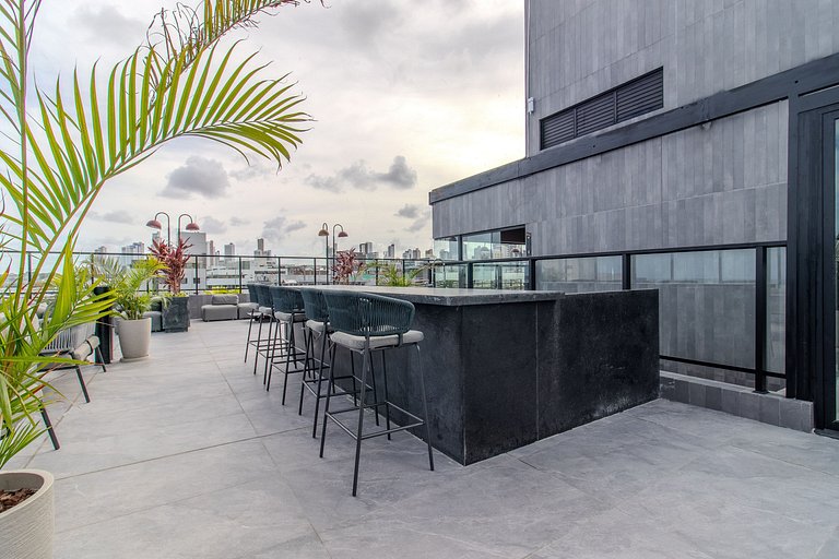 Flat a 100m da Praia de Tambaú 621 Acqua - MyFlats