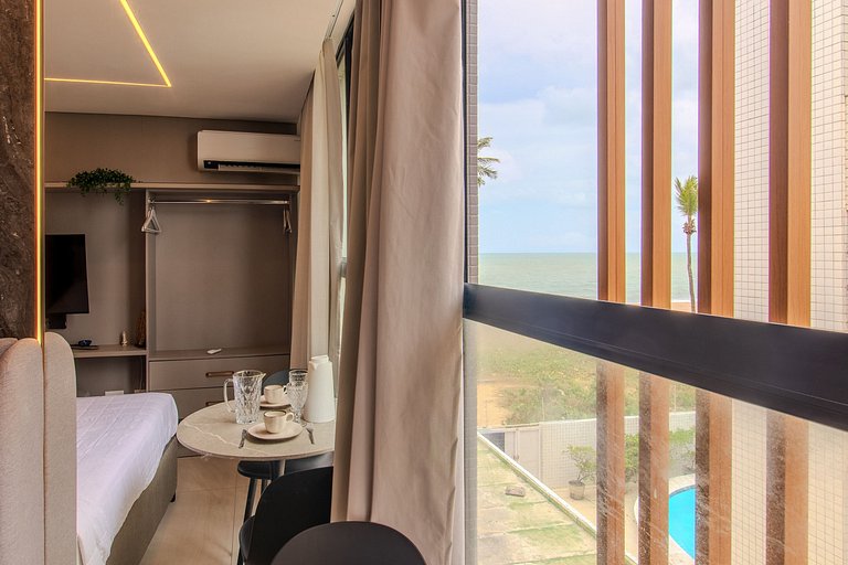 Flat pé na areia com vista mar 309 Breeze -MyFlats