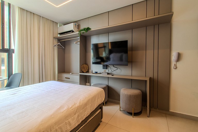 Flat pé na areia com vista mar 309 Breeze -MyFlats