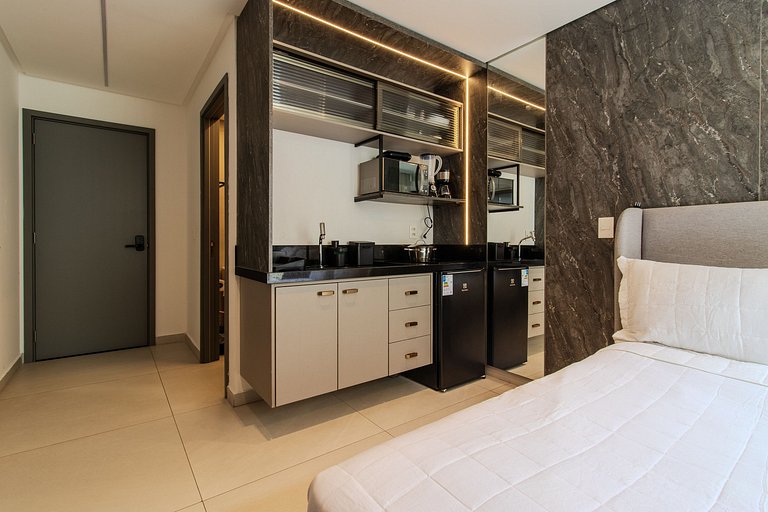 Flat pé na areia com vista mar 309 Breeze -MyFlats