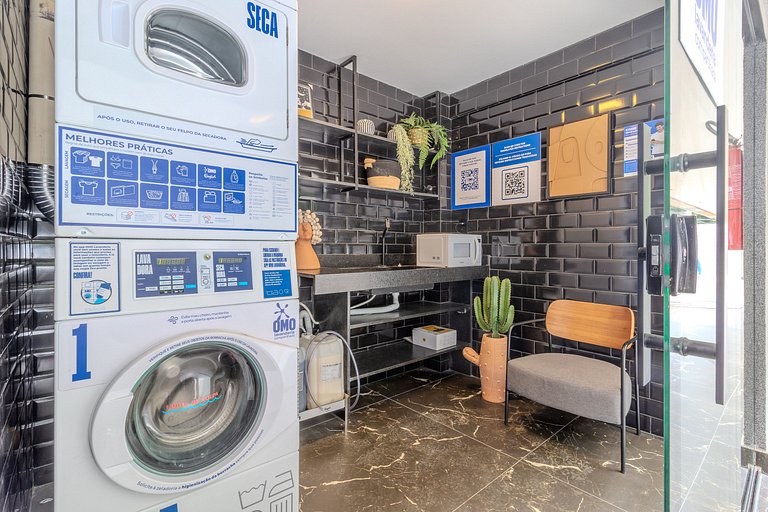 Flat a 50m do mar 203 Mares Cabo Branco - MyFlats