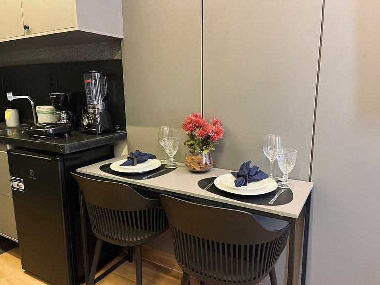 Flat a 50m do mar 203 Mares Cabo Branco - MyFlats