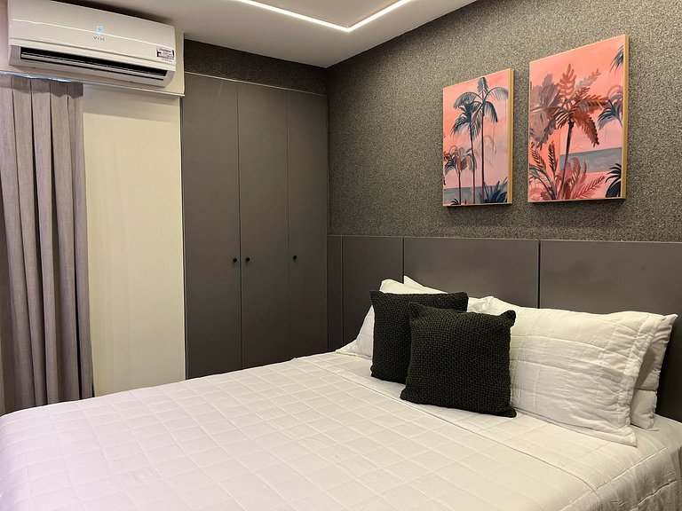 Flat a 50m do mar 203 Mares Cabo Branco - MyFlats