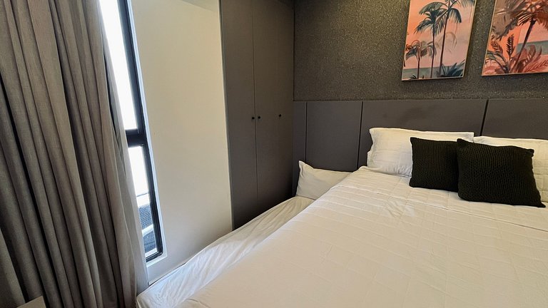 Flat a 50m do mar 203 Mares Cabo Branco - MyFlats