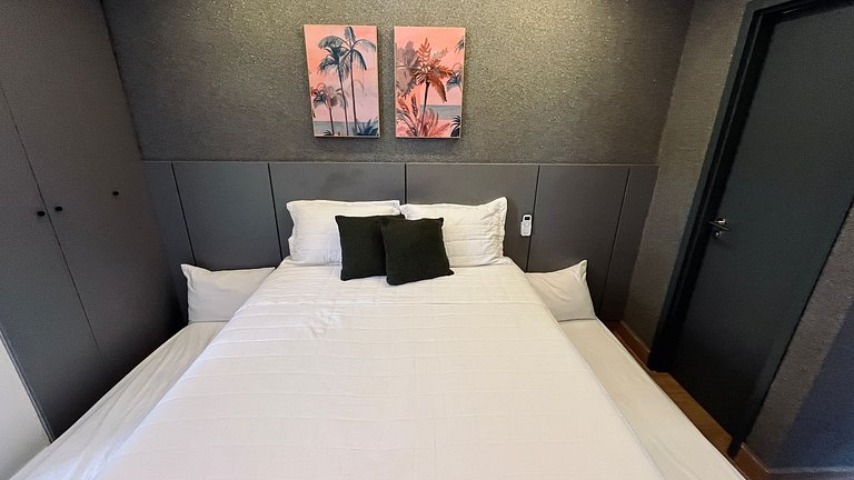 Flat a 50m do mar 203 Mares Cabo Branco - MyFlats