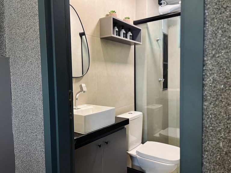 Flat a 50m do mar 203 Mares Cabo Branco - MyFlats