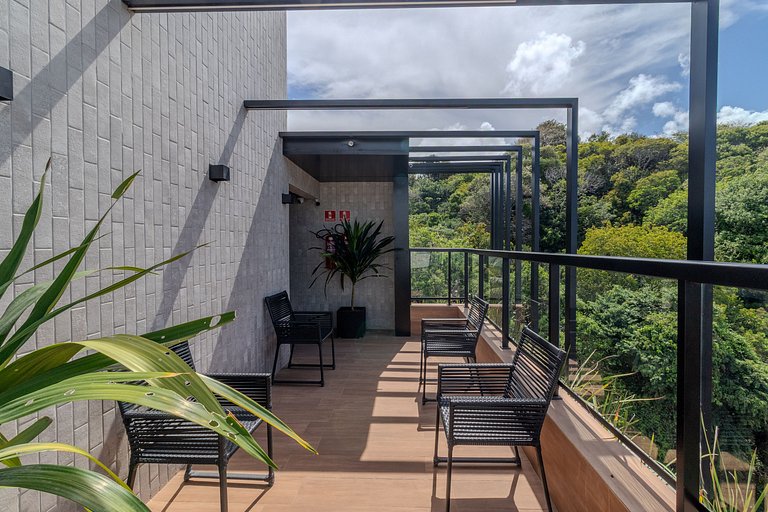 Flat a 50m do mar 203 Mares Cabo Branco - MyFlats