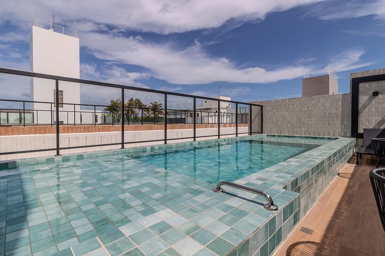 Flat a 50m do mar 309 Mares Cabo Branco - MyFlats