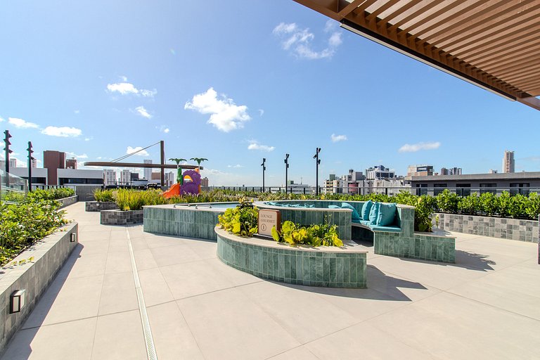 Flat à beira-mar c/ vista 410 Garden Haus MyFlats