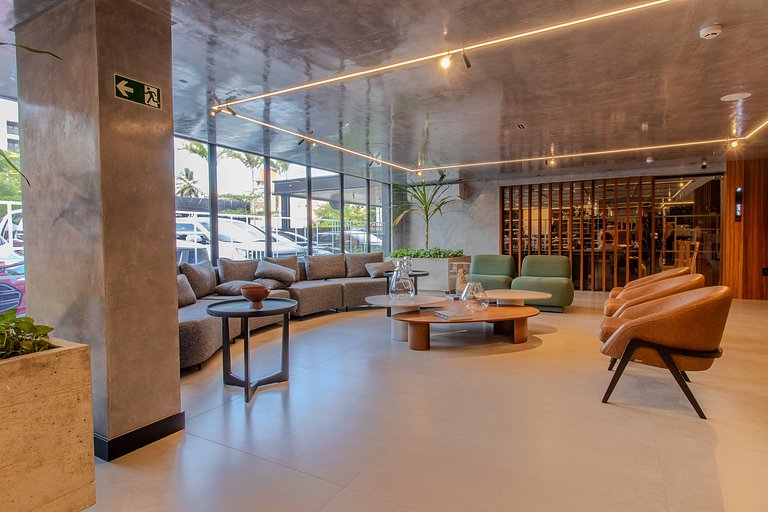 Flat a 50m do mar 527 Hit Cabo Branco - MyFlats