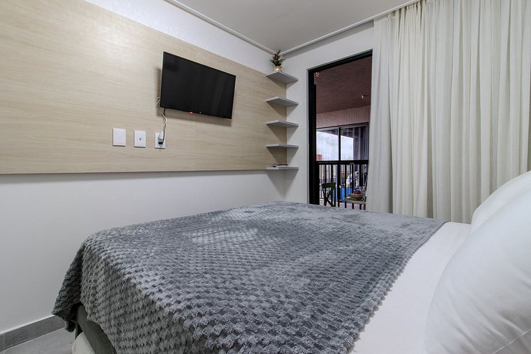 Flat a 50m do mar 527 Hit Cabo Branco - MyFlats