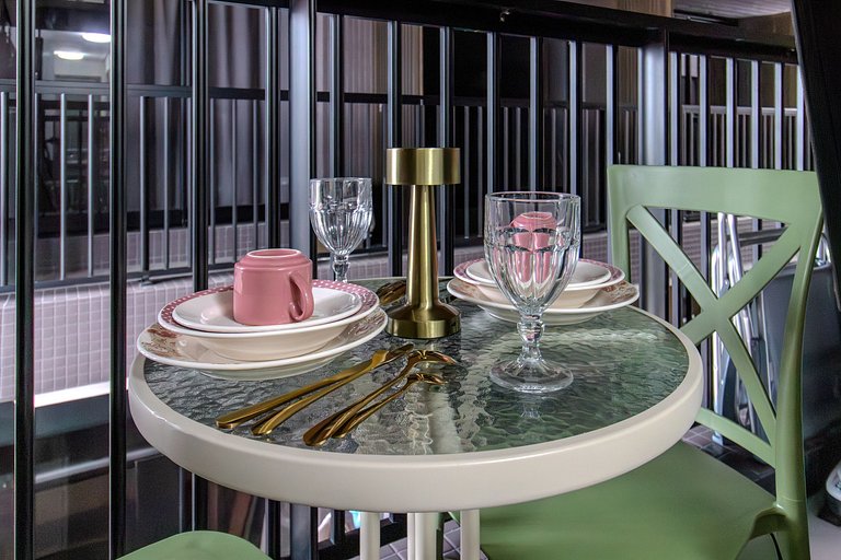 Flat a 50m do mar 527 Hit Cabo Branco - MyFlats