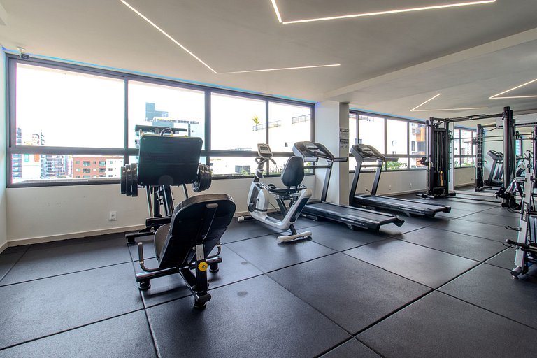 Flat a 200m da praia 414 Oceânica Cabo Branco