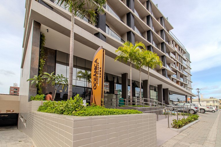 Flat a 200m da praia 414 Oceânica Cabo Branco