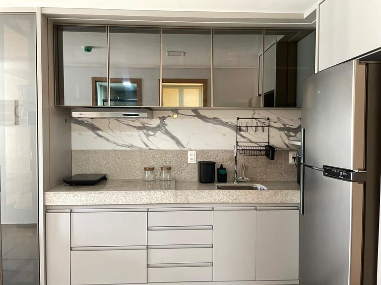 Flat a 200m da praia 414 Oceânica Cabo Branco